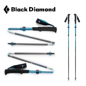 블랙다이아몬드 디스턴스 카본 FLZ Z폴 남성용, 여성용 등산,트레킹 스틱