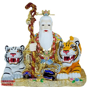 신령 쌍호 산신 금 2자반 S45