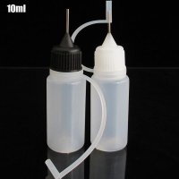 바늘공병 노즐 액상 공병50pcs 1/3 OZ Dropper 빈 병 철강 바늘 팁, Vape, 전자 담배 액세서리에 대 한 짜기 부드러운 석유