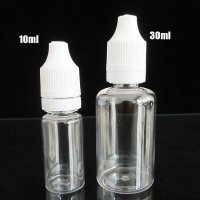 바늘공병 노즐 액상 공병애완 동물 빈 병 플라스틱 리필 점적기 10ml 50 개, 오일 전자 주스 바늘 팁 눈 방울 블랙/화이트 커버