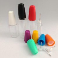 바늘공병 노즐 액상 공병ELiquid 10ml 빈 E 액체 주스 Dropper 병에 대 한 바늘 플라스틱 긴 얇은 팁 애완 동물 Childproof 모자