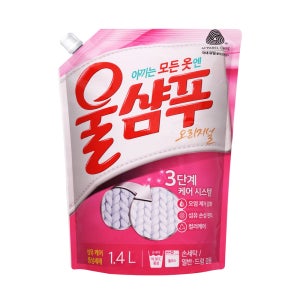 애경 울샴푸 오리지널 리필 1.4L 중성세제