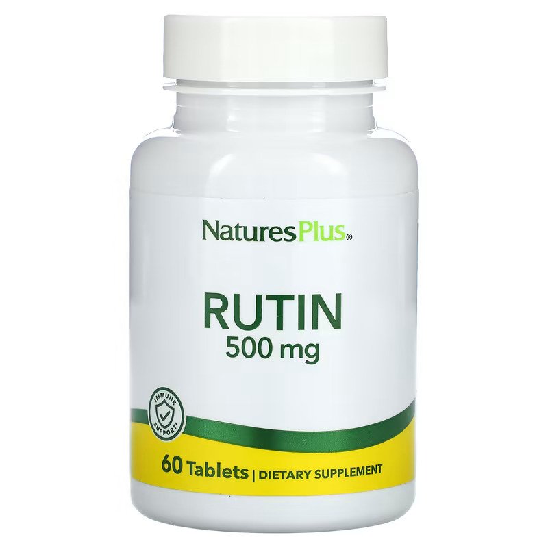 <b>네이처스 플러스</b> <b>NaturesPlus</b>, 루틴, 500mg, 60정 미국 해외 직구 <b>항산화</b>