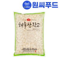 원씨푸드 삼도 해울찬 락교 파우치 3S 3kg 해울 일식 봉지 락교 SSS 오싱고 반찬[한시적 인하]