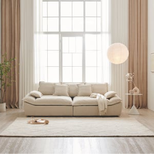 폴로까사 플랑 구스다운 타이보텍스 4인 소파