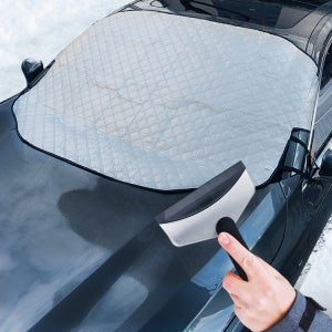 지엠지모터스 자동차 성에 제거기+성에 커버 자석 완벽 월동준비 패키지