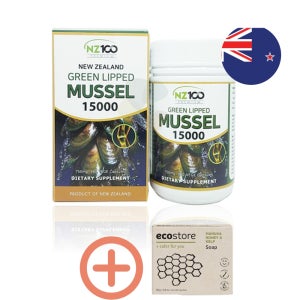 엔젯100 초록입홍합 15000 180캡슐 NZ100 뉴질랜드 green lipped 그린