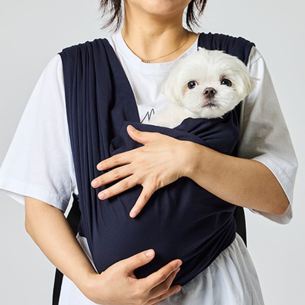 케어시스 강아지 슬링백 포대기 고양이 산책가방 이동 가방 숄더백