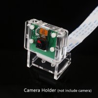 Transparent Camera Holder Acrylic Support Bracket Case for Raspberry Pi Camera Offica[C00026205]