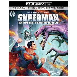 수퍼맨: 맨 오브 투모로우 (4K UHD+블루레이 영어) 액션,어드벤처,애니메이션