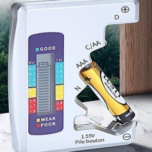 건전지 잔량 측정 테스트 배터리 잔량 측정기 테스터기 측정