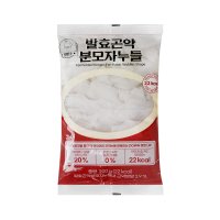 마틴조 22kcal 발효 곤약 면 저당 저탄수화물 무지방 국수 사리 분모자 식이섬유