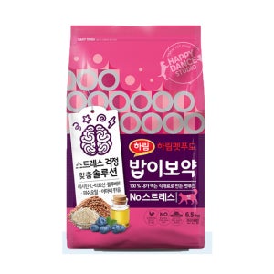[하림펫푸드] 밥이보약 Cat No 스트레스 6.5kg 고양이사료