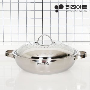 키친아트 스텐 인덕션용 샤브샤브 오뎅탕 전골냄비 36cm