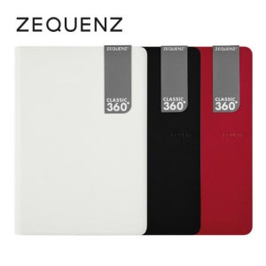 지퀀스 A5 시그니처 클래식 노트 플레인[ 만년필 캘리그라피 글씨연습 줄 노트]