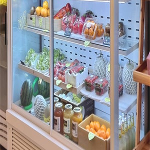 다이아 대형 과일쇼케이스 UKGS-FRW900BH 화이트 과일냉장고 야채냉장고 야채쇼케이스 채소 상부냉각 UV살균 저소음냉동콤프 콤프3년무상AS 주문제작가능