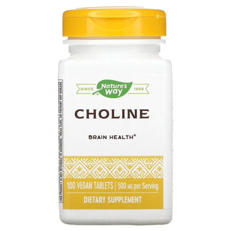 네이처스웨이 콜린 500mg 베지 정제 100정