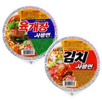 농심 육개장 김치 사발면 86g 24개