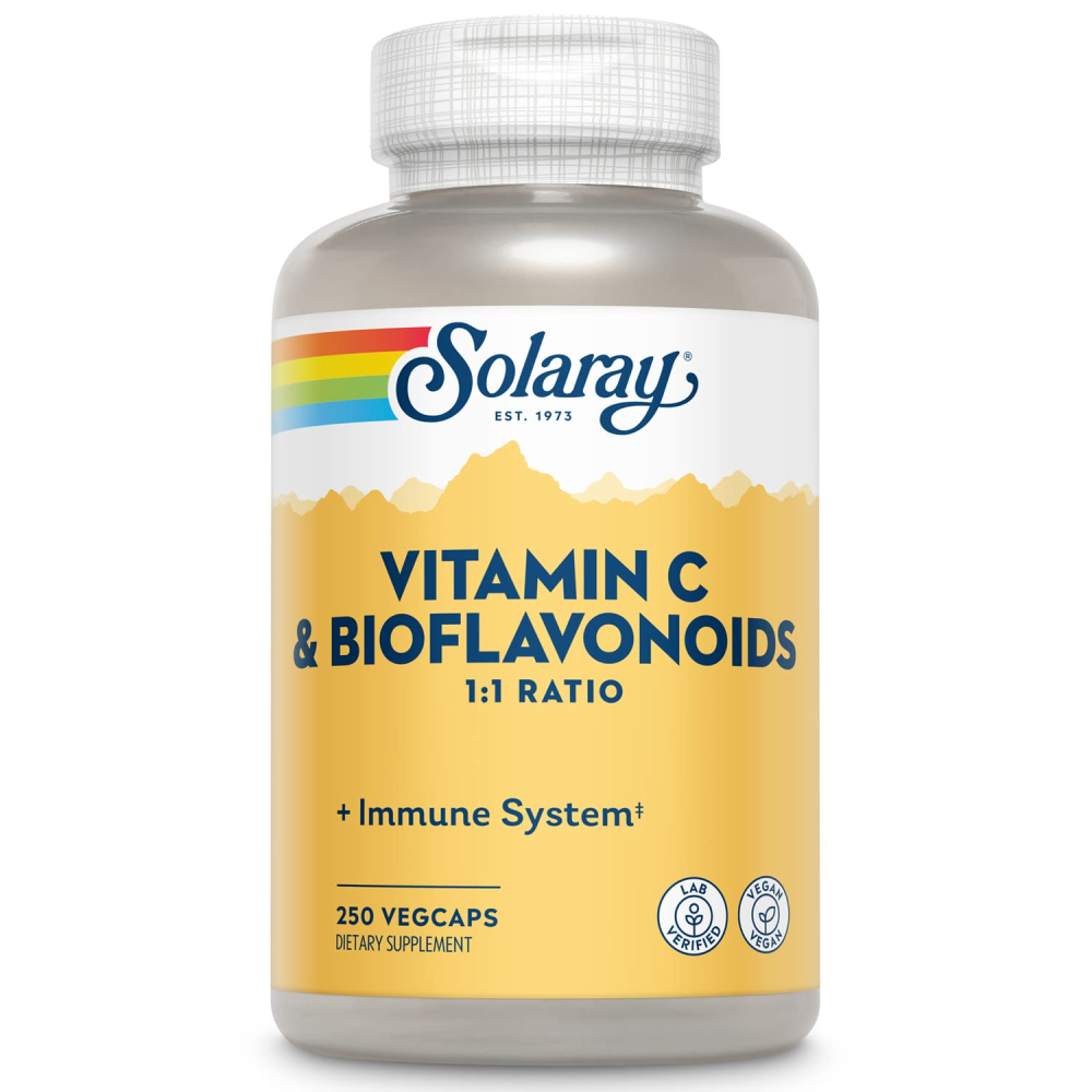 솔라레이 <b>비타민C 바이오플라보노이드</b> 250베지캡슐