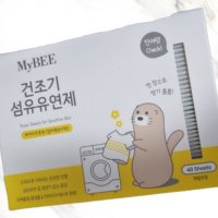 아벤트코리아 마이비 피부에 순한 건조기 시트 베이비 코튼향 40매