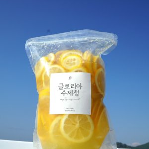 [레몬청]글로리아 수제청 1kg 과일청 에이드 차 카페 납품 자일로스