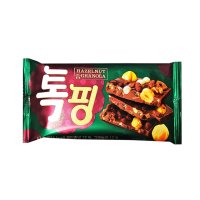 오리온 톡핑 초콜릿 헤이즐넛&그래놀라 43G