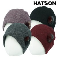 [현대백화점][햇츠온]H1-4404 HatsON 브랜드 여성 겨울 울 비니 털 보넷 벙거지 중년 엄마 할머니 모자 AA