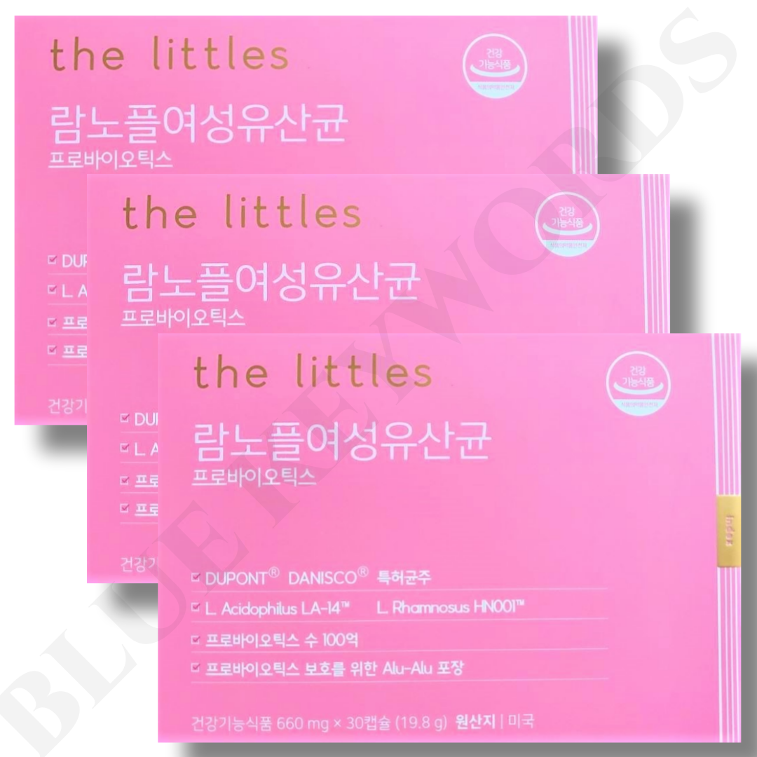 <b>더리틀스</b> 람노플여성유산균 660mg x 30캡슐 x 3박스 3개월분