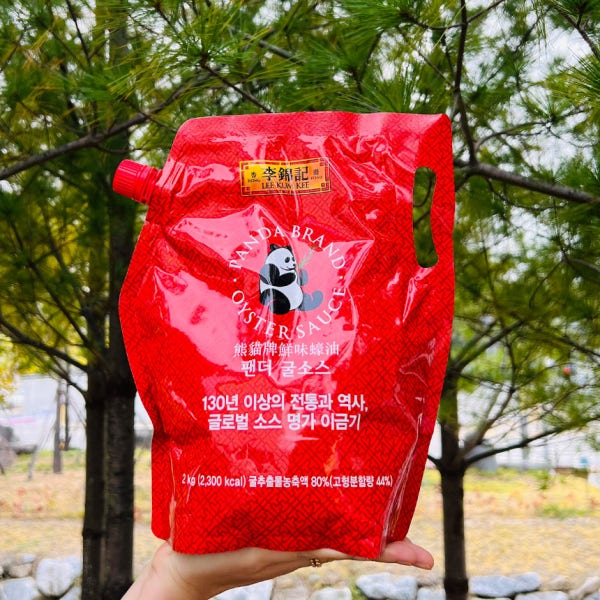 이금기 굴소스 팬더 소스 panda oyster sauce 볶음요리