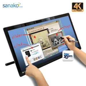 터치모니터 녹화 24형 타블렛모니터 TT-240DD + Doc Zooom Plus 소프트웨어