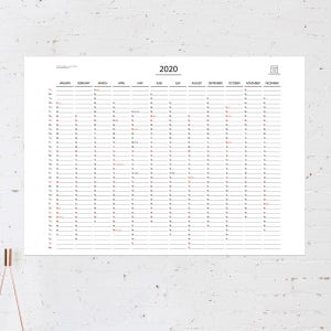 2023년 대형 포스터 달력 벽걸이 캘린더