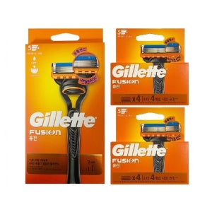 질레트 퓨전 면도기 2UP + 퓨전 면도날 8개입