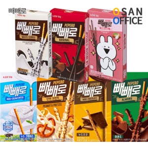 롯데 빼빼로 오리지날 누드 초코 아몬드