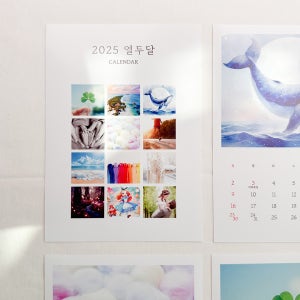 포토달력 탁상달력제작 기념품 판촉물 주문제작 소량인쇄