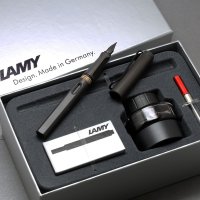 [라미]LAMY 사파리만년필 병잉크+카트리지+컨버터세트 / RAMY / 무료각인