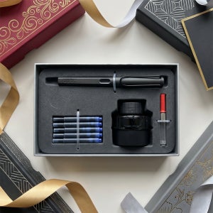 라미 사파리 만년필 커스텀 각인 병잉크 카트리지 컨버터세트 선물포장