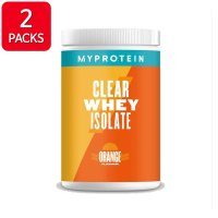 MYPROTEIN Clear Whey Isolate Protein 마이프로틴 클리어 웨이 아이솔레이트 영국 단백질 파우더 오렌지 뉴 35회분 2팩