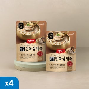 동원 양반 수라 고려 인삼 전복 삼계죽 420g 4봉
