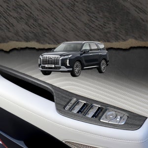 더뉴 팰리세이드 우드 몰딩 튜닝 용품 윈도우스위치 커버