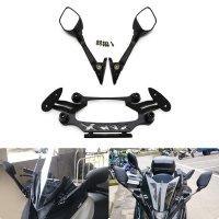 오토바이 수정 브래킷 사이드 미러 yamaha xmax x-max 250 300 2020 2021 전면 스탠드 홀더 전화 브래킷 gps 플레이트