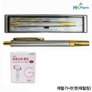 채혈기세트 (채혈기 사혈기 +스탠다드 혈당침100개)