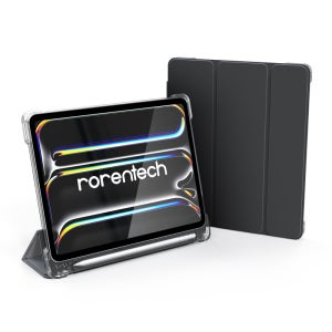 로랜텍 림피오 애플펜슬 수납 스마트커버 케이스 블랙, 아이패드 10세대 27.7cm(10.9인치)