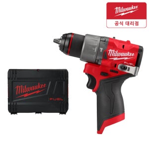 밀워키 최신형 M12 FPD2-0X FUEL 해머드릴 드라이버 GEN3 베어툴 케이스포함