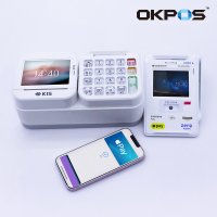 듀얼큐브 카드단말기 NFC 멀티패드세트 애플페이 신용카드리더기 결제기 신규개인사업자 KIS2200 SP420QN