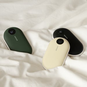 로이체 양면발열 충전식 휴대용 손난로 보조배터리 HW-04