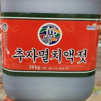 자연 발효 제주 추자도 멸치 액젓 10kg