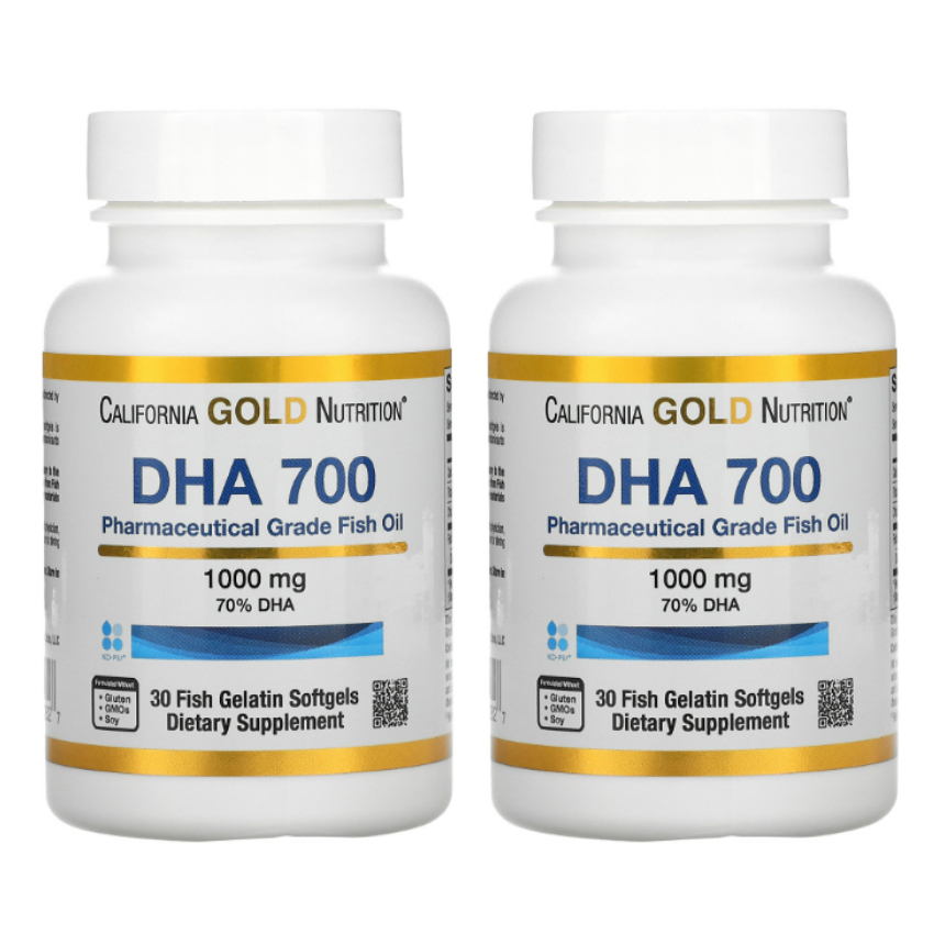 1+1 캘리포니아 골드 뉴트리션 DHA<b>700</b> 1000<b>mg</b> 소프트젤 30정