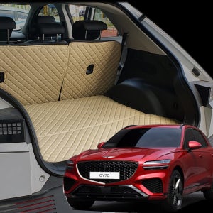 기어가 가죽 퀄팅 트렁크매트 제네시스 GV70