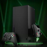 XBOX SERIES S/X 이이네 엑시엑 멀티 쿨링 스탠드 거치대 배터리 포함