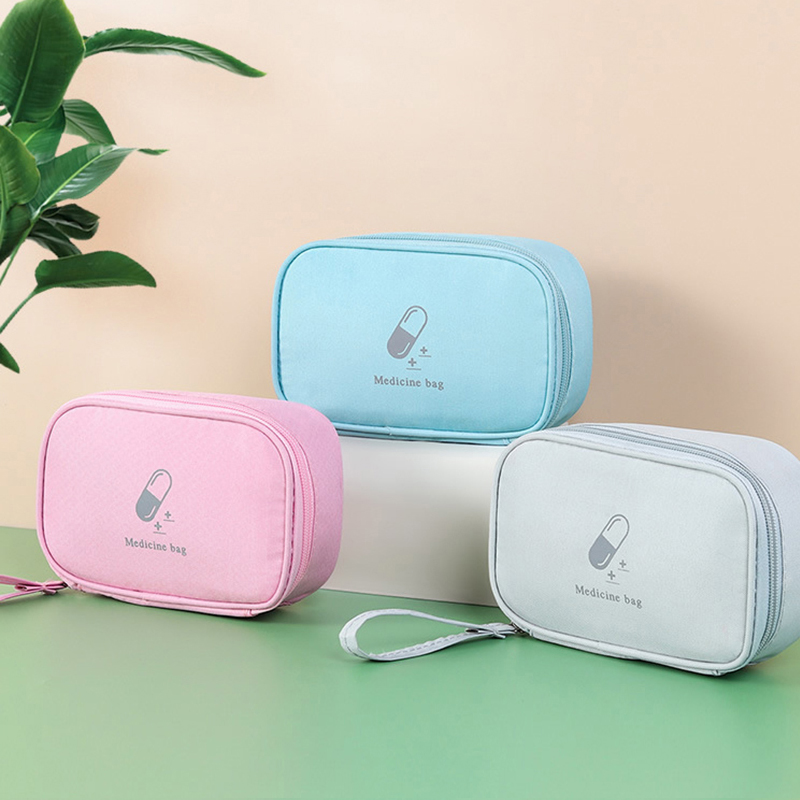 <b>아이</b>데이지 휴대용 구급 파우치 약상자 보관함 수납함